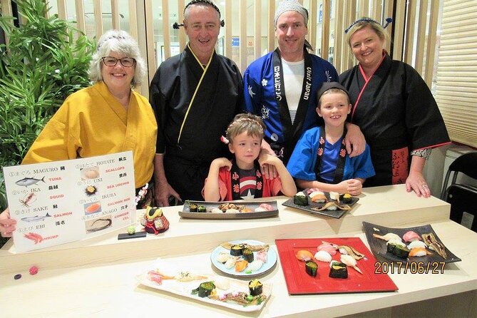 Experience Authentic Sushi Making in Kyoto - Inclusions and Amenities Provided