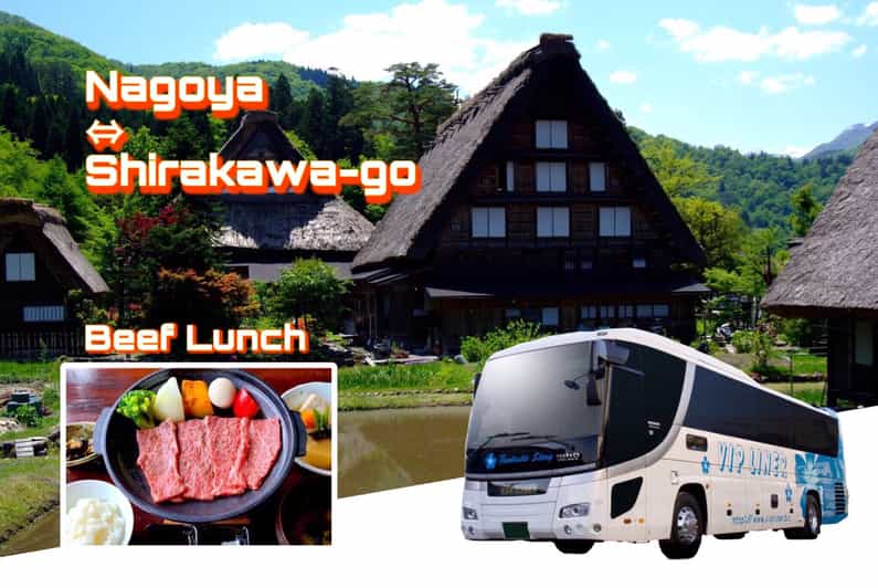 From Nagoya: Shirakawa-Go Bus Ticket With Hida Beef Lunch - Itinerary