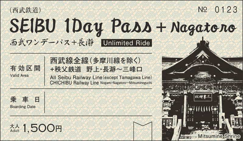 From Tokyo: Seibu Railway 1 Day Pass and Nagatoro - Highlights