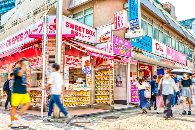 Half Day Foodie Walking Tour in Harajuku - Inclusions and Exclusions