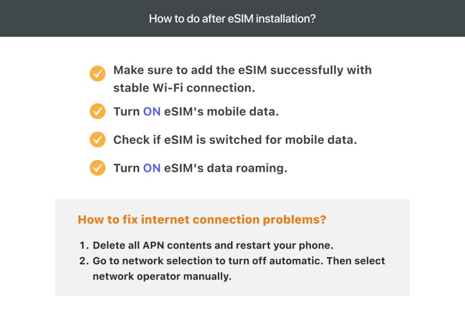 Japan: Esim Roaming Data Plan (0.5-2gb/ Day) - Plan Validity and Features