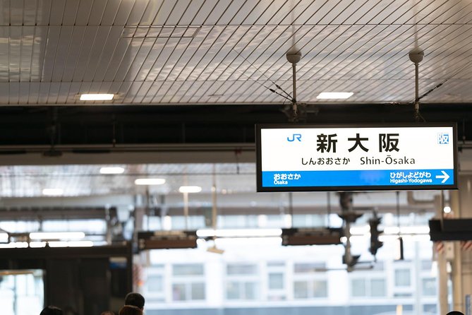 Japan Railway Station Shared Arrival Transfer : Shin Osaka Station to Osaka City - What To Expect