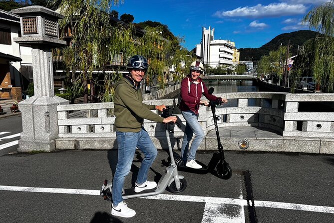 Kinosaki:Rental Electric Scooter-Natural Treasures Route-/120min - End Point and Return Details