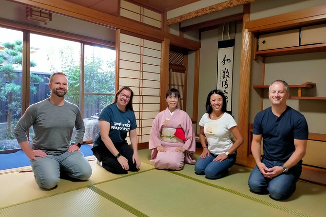 Kyoto Near Fushimiinari Wagashi Making&Small Group Tea Ceremony - Experience Inclusions