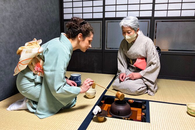 KYOTO Tea Ceremony With Kimono Near by Daitokuji - Watch Tea Master at Work