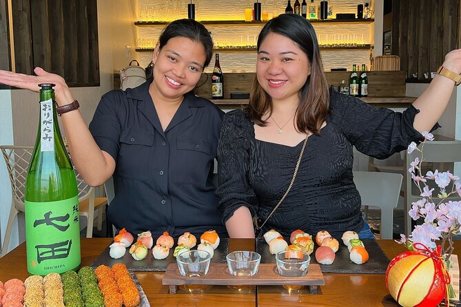 [New!] Sushi Making Experience + Japanese Sake Set!! - Price and Booking