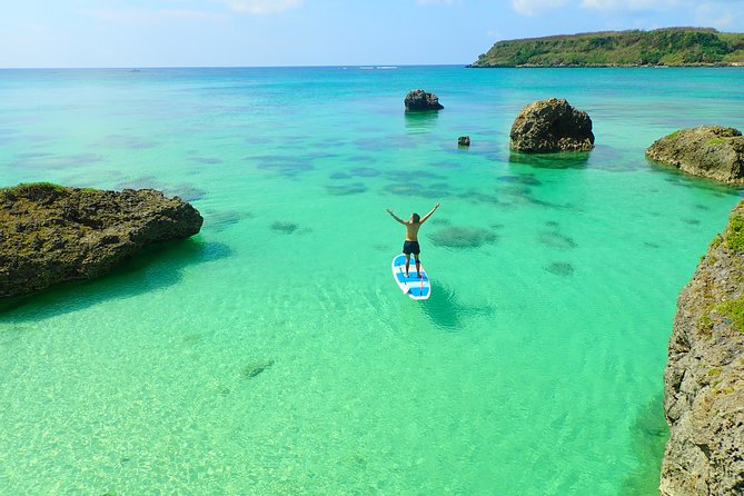 [Okinawa Miyako] [1 Day] SUPerb View Beach SUP / Canoe & Tropical Snorkeling !! - Start Time and End Point