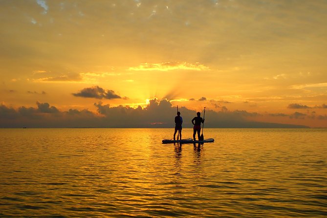 [Okinawa Miyako] [Evening] Twilight in the Sea of Silence... Sunset SUP / Canoe - Inclusions and Meeting Point