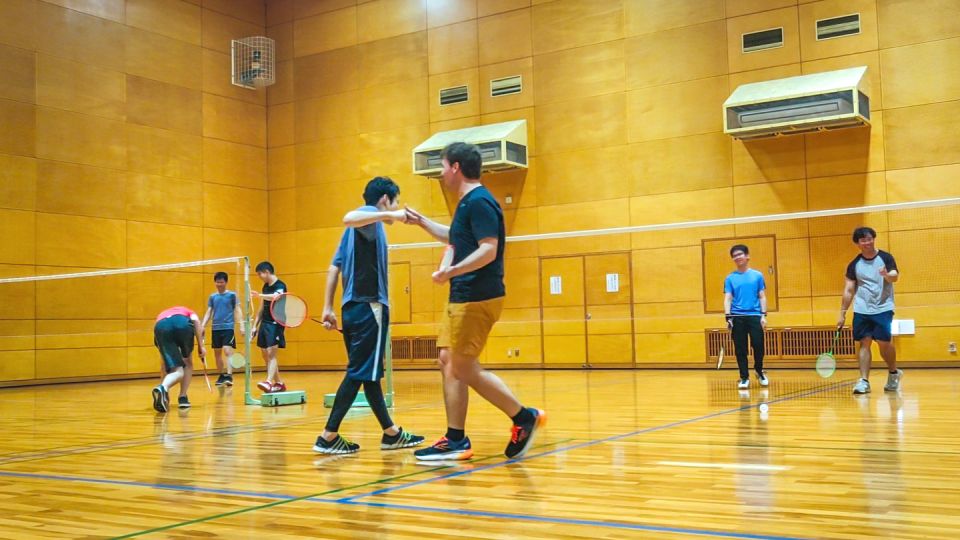 Osaka: Badminton With Japanese Locals! - Fee Information