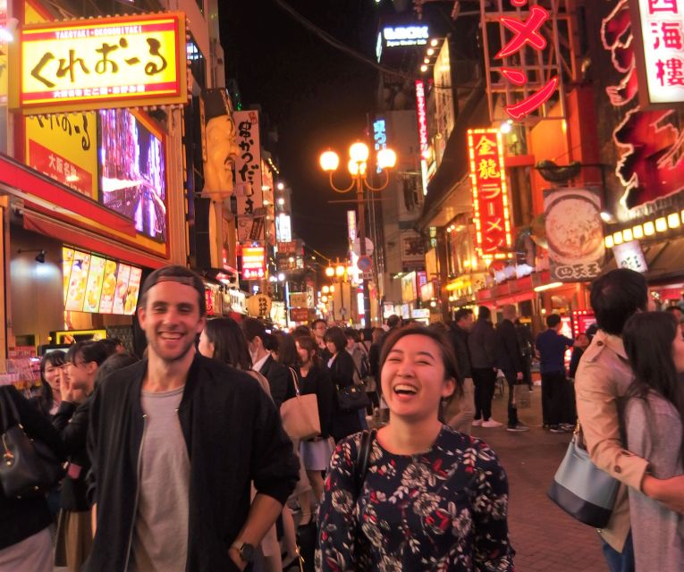 Osaka: Bar Hopping Night Tour in Namba - Itinerary