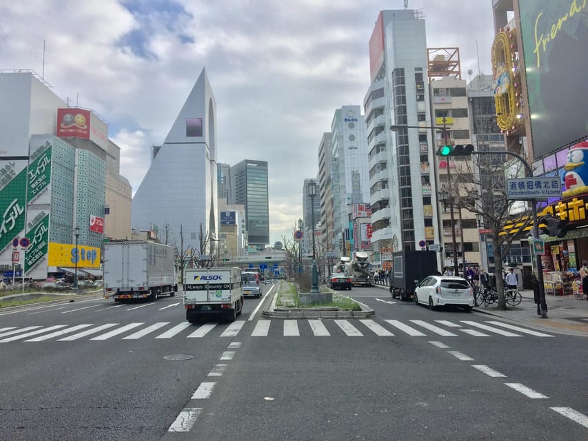 Osaka: Half-Day Private Guided Tour of Minami Modern City - Activity Itinerary