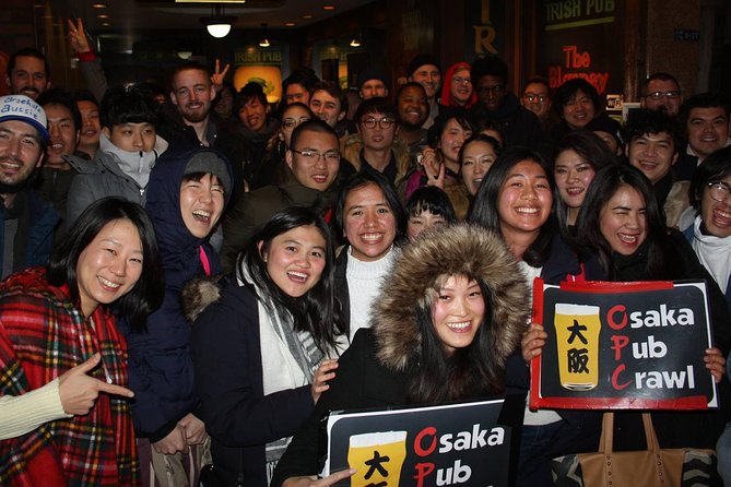 Osaka Pub Crawl and Nightlife Tour - Meeting and Pickup