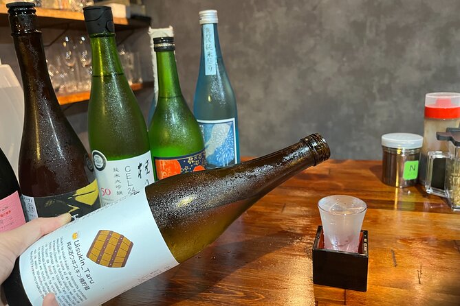 Osaka SAKE Tasting With Takoyaki DIY - Tour Highlights