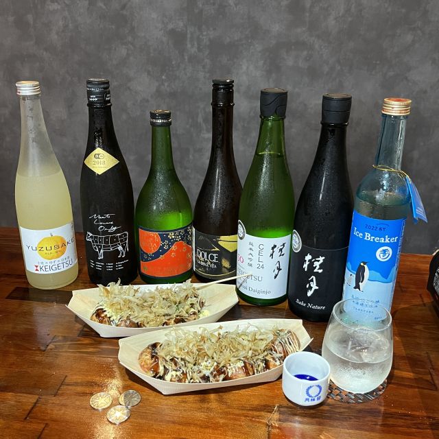 Osaka Sake Tasting With Takoyaki DIY - Booking Details