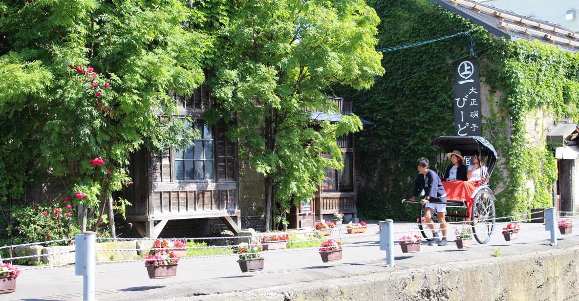 Otaru: Private Otaru Sightseeing Tour by Rickshaw - Booking Information