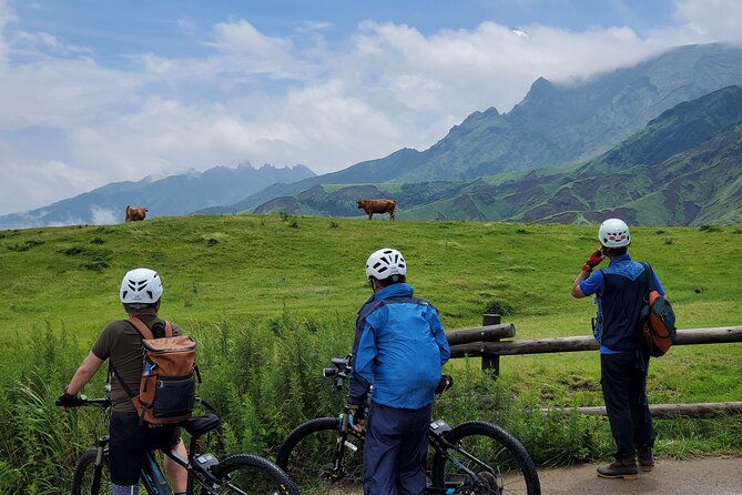 Private E-Mtb Guided Cycling Around Mt. Aso Volcano & Grasslands - Inclusions