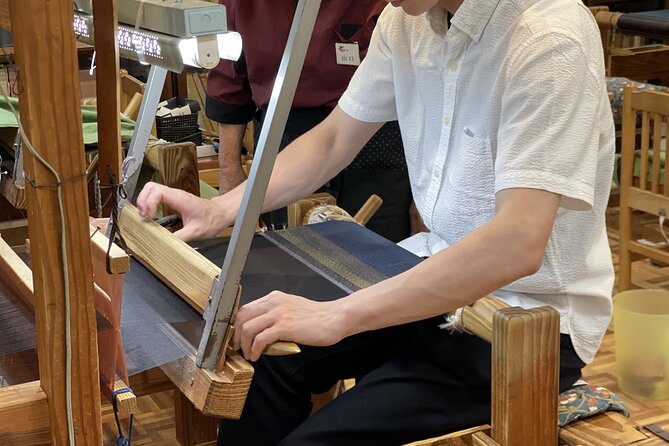 Private Experience of Weaving Oshima Tsumugi Textiles - Whats Included: Admission and Pickup