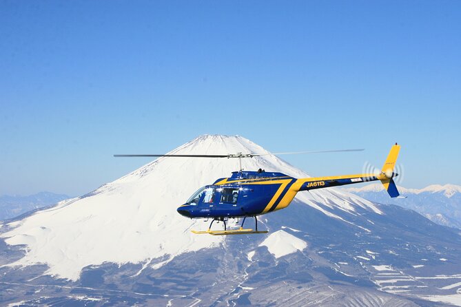 Private Fujisan Prefecture Helicopter Sky Tour With Transfer - Additional Information