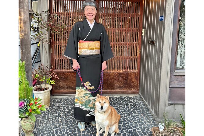 Private Kimono Stroll in Toyama City Possibly With a Shiba Inu - Dress in Traditional Kimono Attire