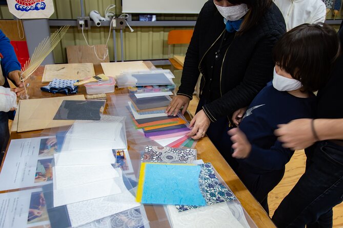 Private Marugame Uchiwa Fan Workshop Using Paper or Fabric - Techniques Taught