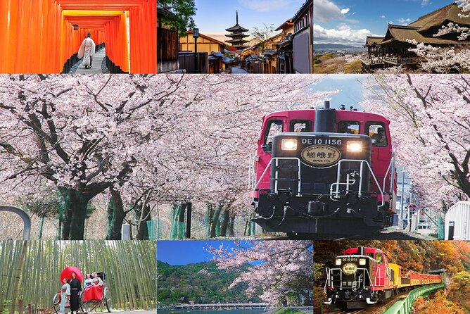 Sagano Romantic Train & Arashiyama, Kiyomizudera, Fushimi Inari Taisha Day Tour - Inclusions and Exclusions