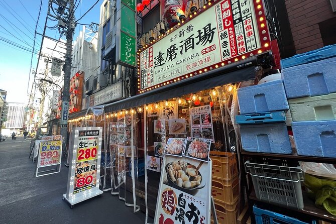 Shimbashi Daytime Drinking Tour - Meeting Point Information