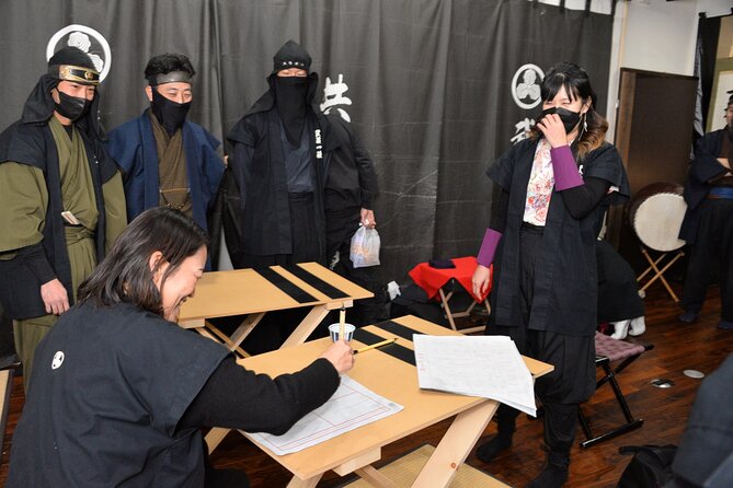 Shodo (Calligraphy) as Shinobi Samurai Culture in Tokyo, 90-min - Training Details