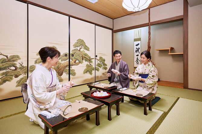 Sweets Making & Kimono Tea Ceremony at Kyoto Maikoya, GION - Testimonial