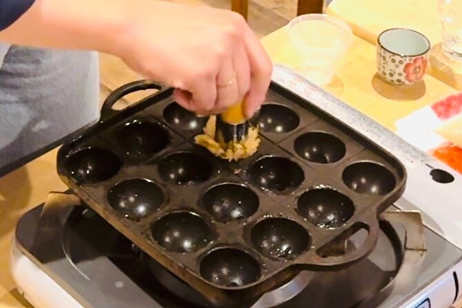 Takoyaki Cooking,Japanese Sake Free Flowing Experience in Tokyo - Meeting Point and Pickup