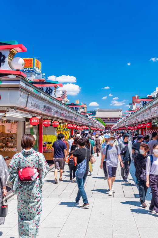 Tokyo : Asakusa Sumida River Walk to Senso-Ji Temple Tour - Tour Highlights and Inclusions