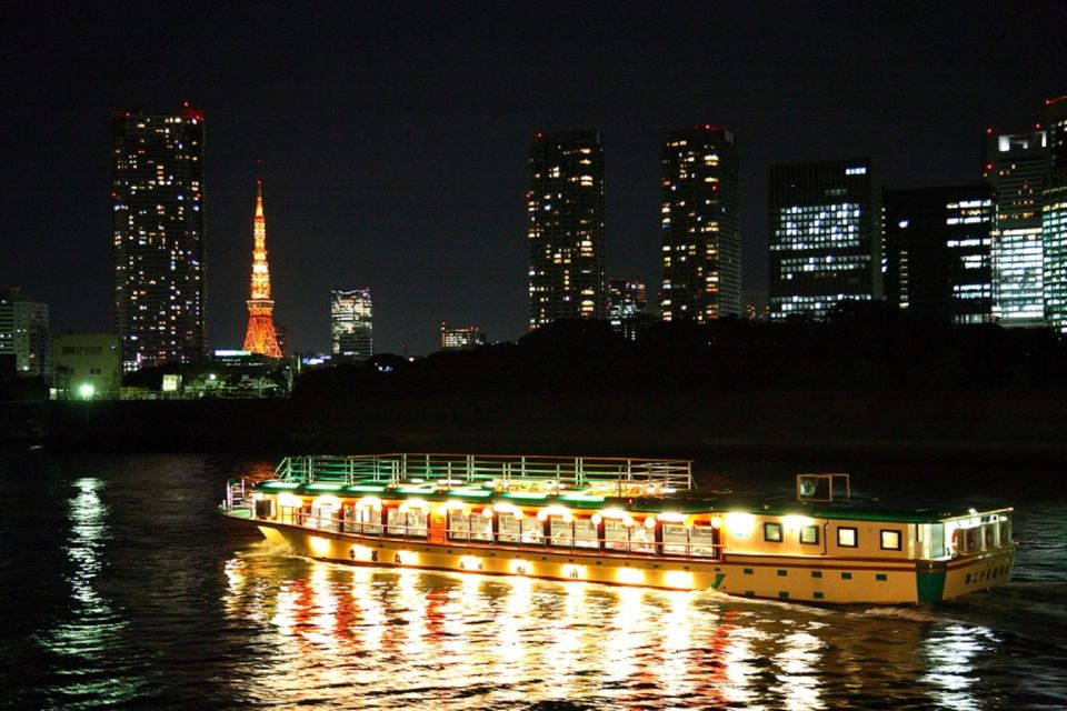 Tokyo Bay: Traditional Japanese Yakatabune Dinner Cruise - Experience Description