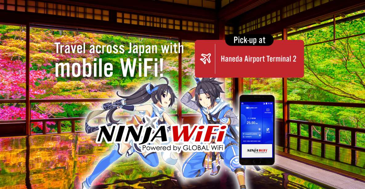 Tokyo: Haneda Airport Terminal 2 Mobile WiFi Rental - Booking Information