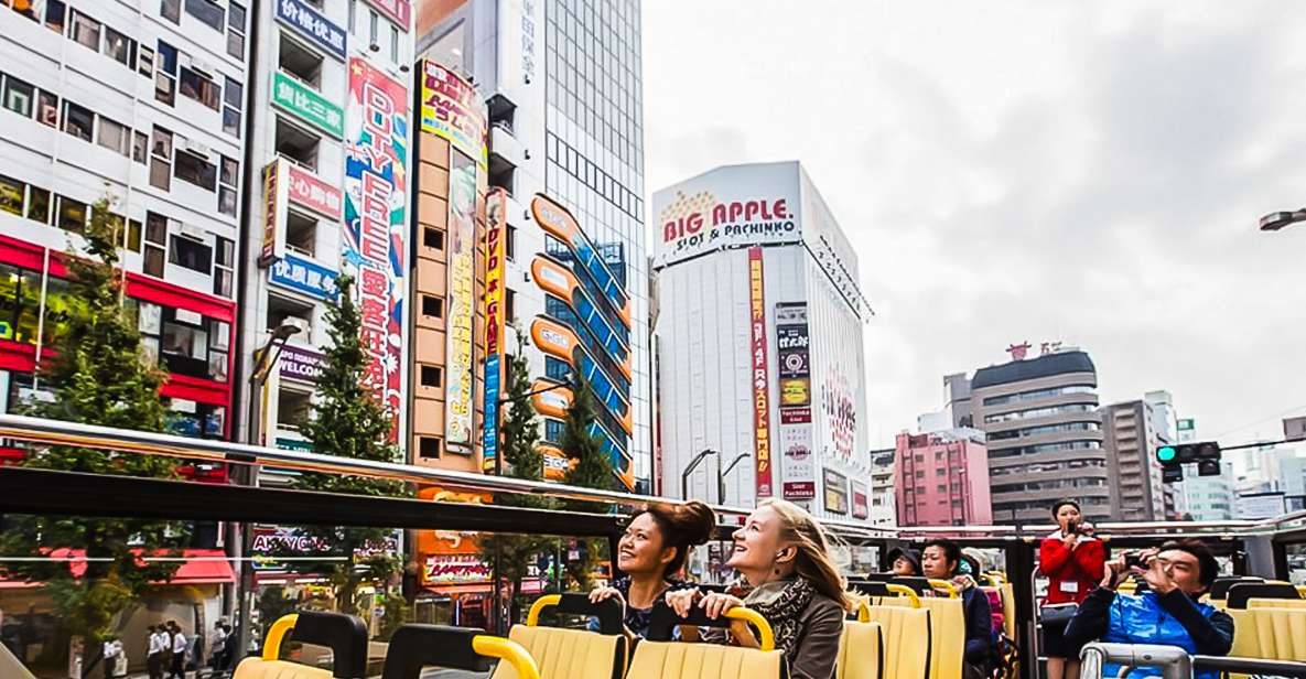 Tokyo: Hop-On Hop-Off Sightseeing Bus Ticket - Features