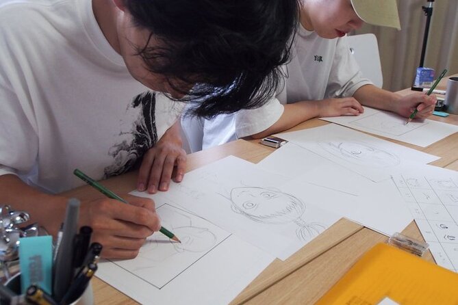 Tokyo Manga Drawing Lesson Guided by Pro - No Skills Required - Logistics Information