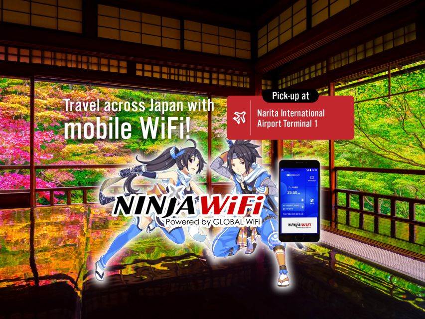 Tokyo: Narita International Airport T1 Mobile WiFi Rental - Included Items