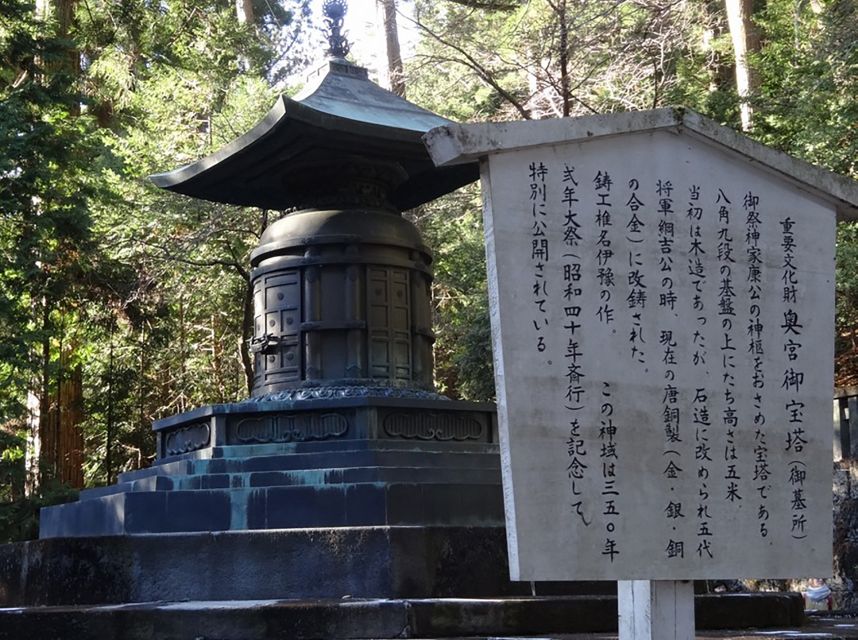 Tokyo: Nikko Toshogu Shrine and Kegon Waterfall Tour - Inclusions