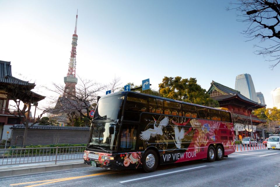 Tokyo: Open Top Sightseeing Bus With Audio Guide - Meeting Point Information