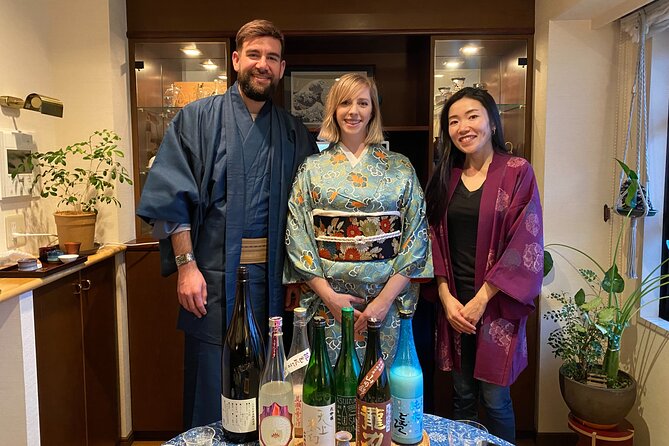 Tokyo Sake Experience, for Couple or Group - Optional Kimono Experience