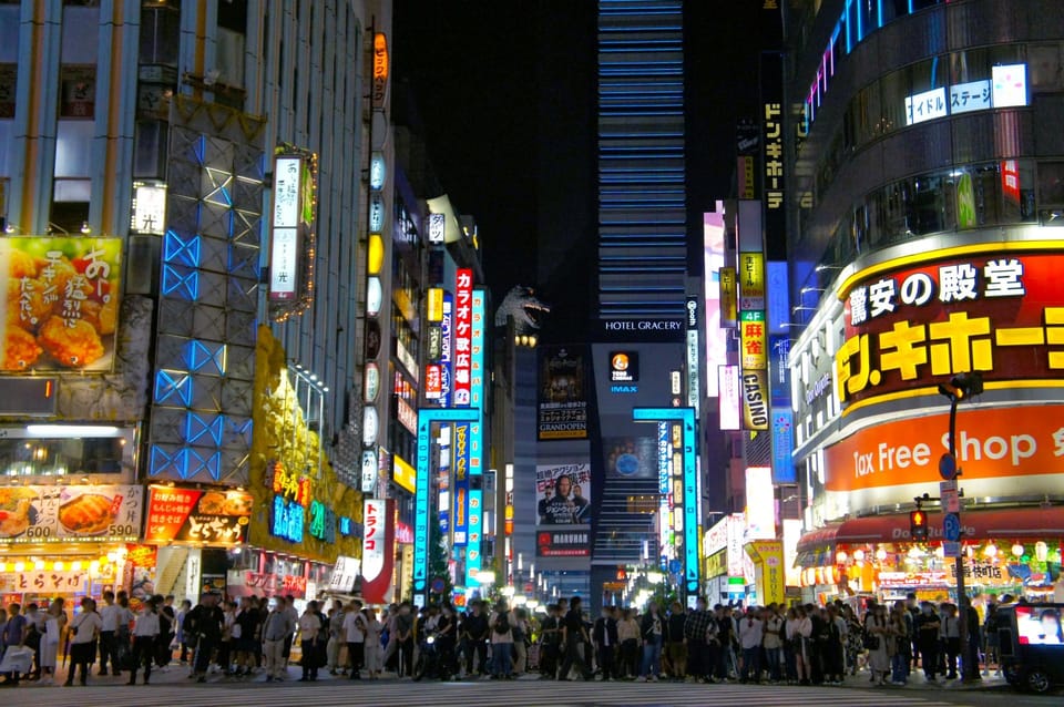 Tokyo: Shinjuku District Guided Walking Tour at Night - Pricing and Duration