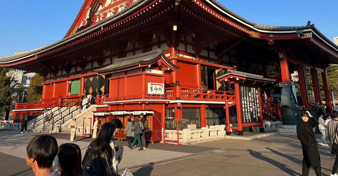 Tokyo Sky Tree View Unique Shrines,Temples Tour in Asakusa - Language and Group Size