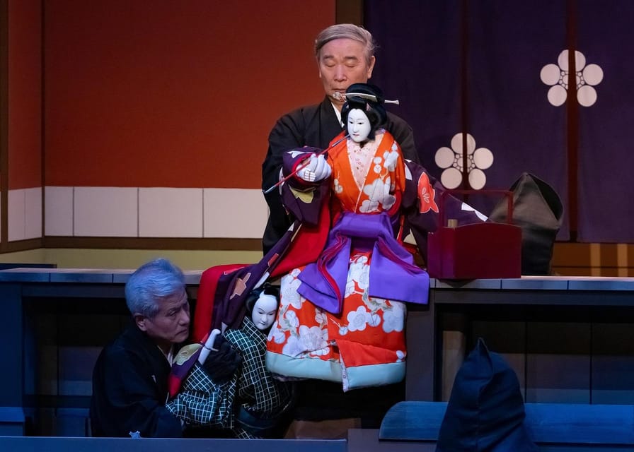 Tokyo : Traditional Puppet Performance, Bunraku Ticket - Ticket Inclusions