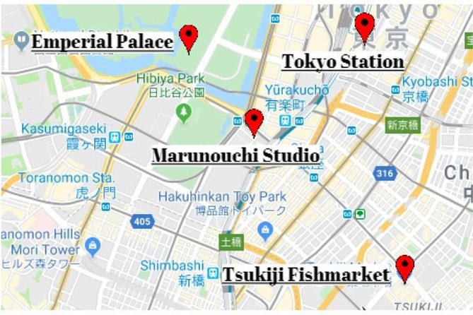 Tokyo Tsukiji Outer Fish Market Tour and Rolled Sushi Class - Tour Itinerary