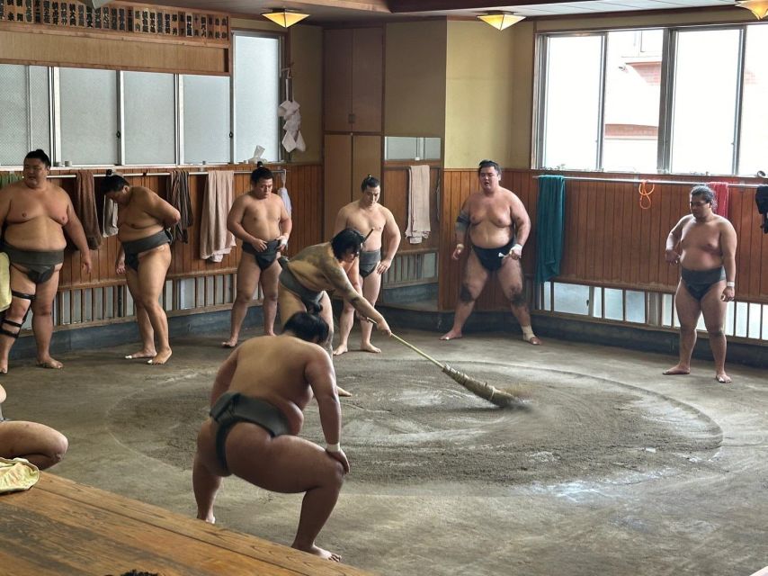 Tokyo: Visit Sumo Morning Practice With English Guide - Experience Highlights