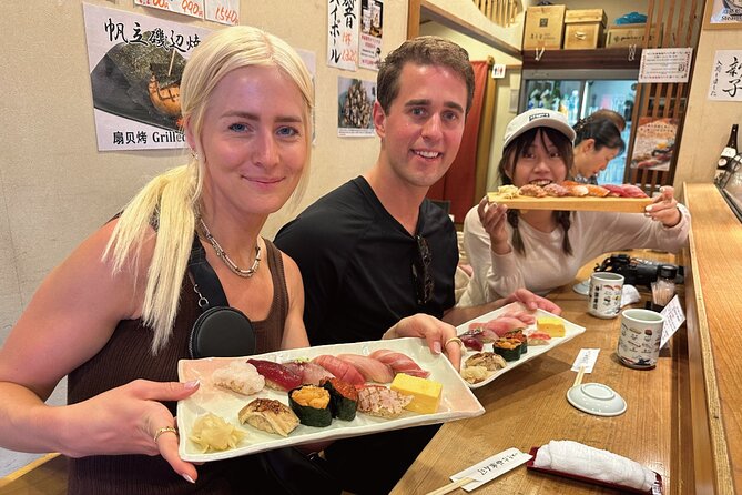 Tsukiji Market Eating Tour, Authentic Sushi & Sake Comparison - Sushi Selections