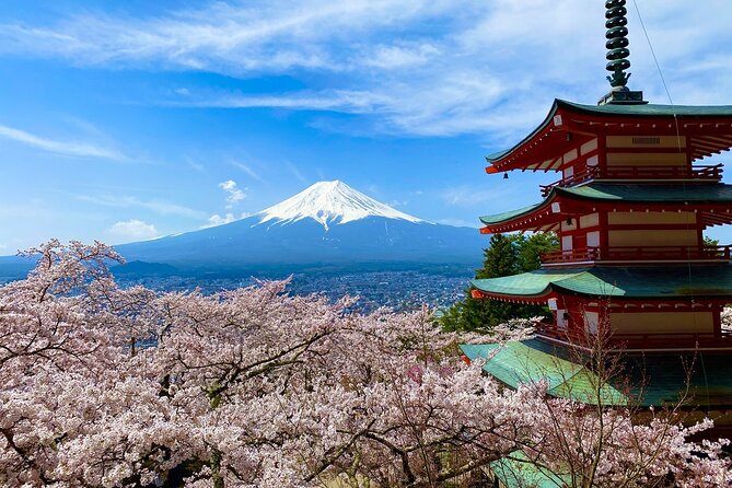 View of Mt. Fuji, Chureito Pagoda and Hakone Cruise Day Trip - Booking Information