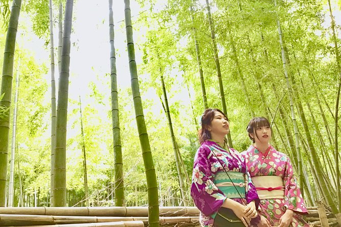 Visit to Secret Bamboo Street With Antique Kimonos! - Kimono Rental Experience