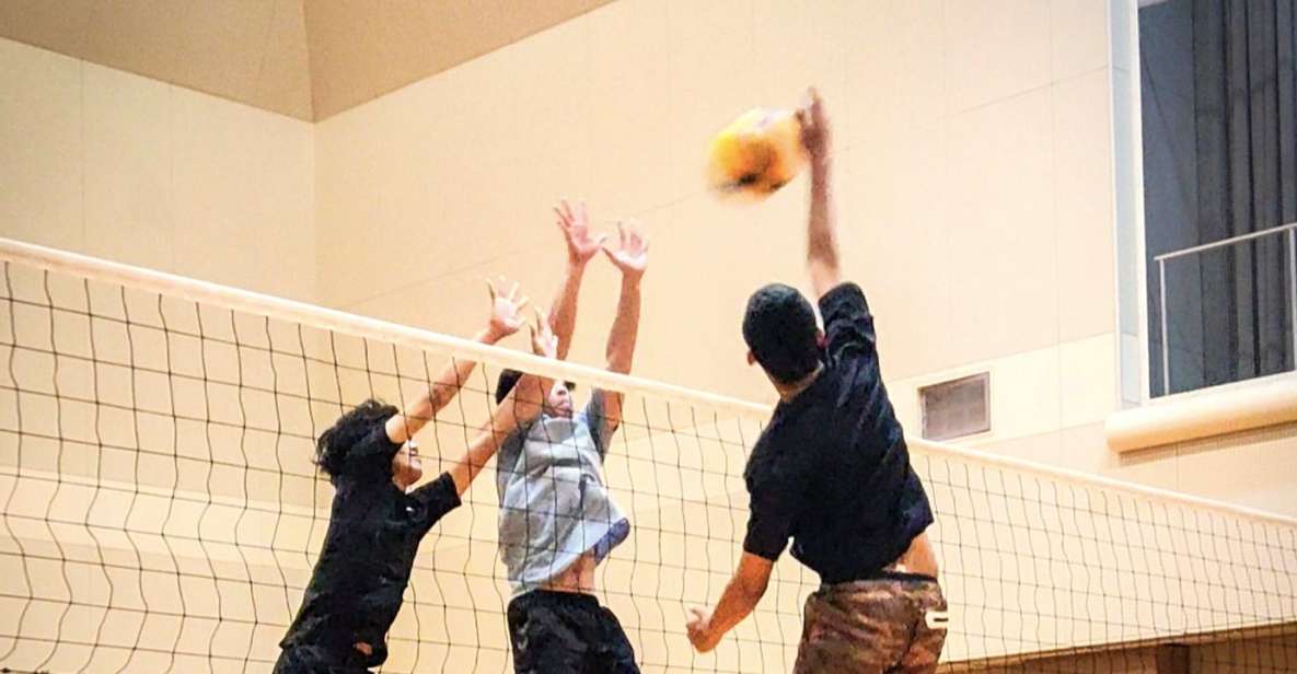 Volleyball in Osaka & Kyoto With Locals! - Activity Inclusions