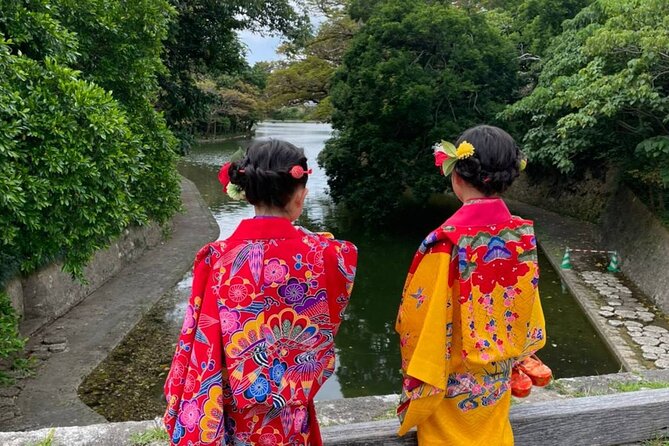 Walking Around the Town With Kimono You Can Choose Your Favorite Kimono From [Okinawa Traditional Costume Kimono / Kimono / Yukata] Hair Set & Point Makeup & Dressing & Rental Fee All - Experience Reviews