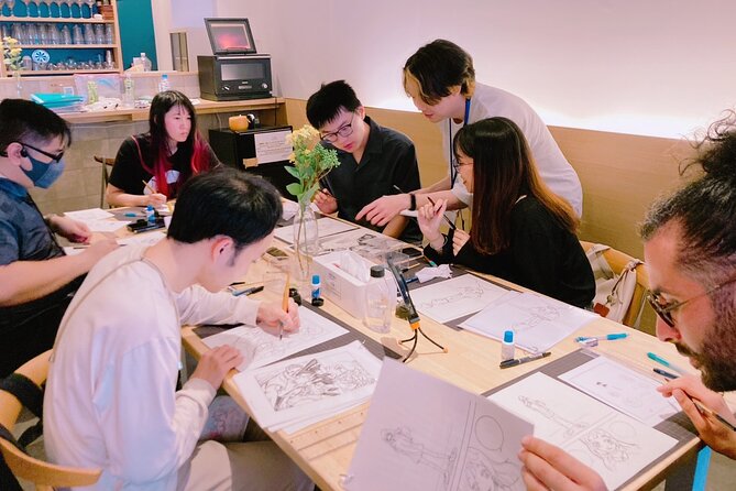 3-Hour Manga Drawing Workshop in Tokyo - Maximum Travelers and Price