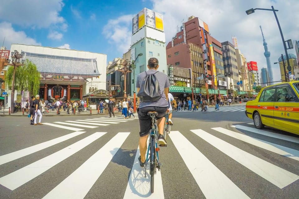 5-Hour Tokyo & Edo Hidden Gem Bike Tour With Lunch - Inclusions and Important Information